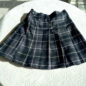 Plaid Pleated Skirt Tartan Skater School Uniform Mini Skirts